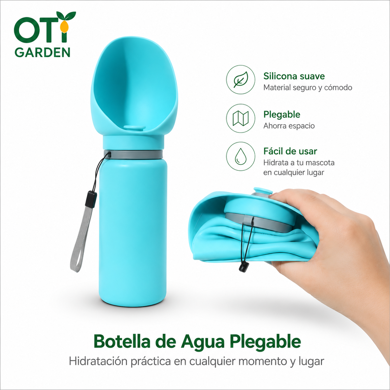 HydraWalk™ Botella portátil para perros