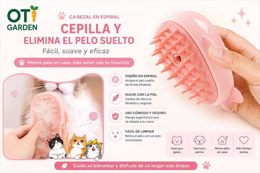 SteamBrush™Cepillo de vapor quitapelos