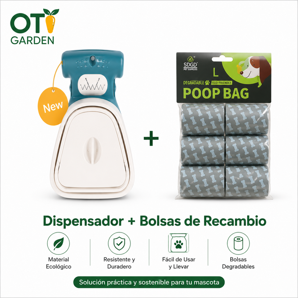 CleanWalk™ – Recogedor plegable para perros  Más limpio.