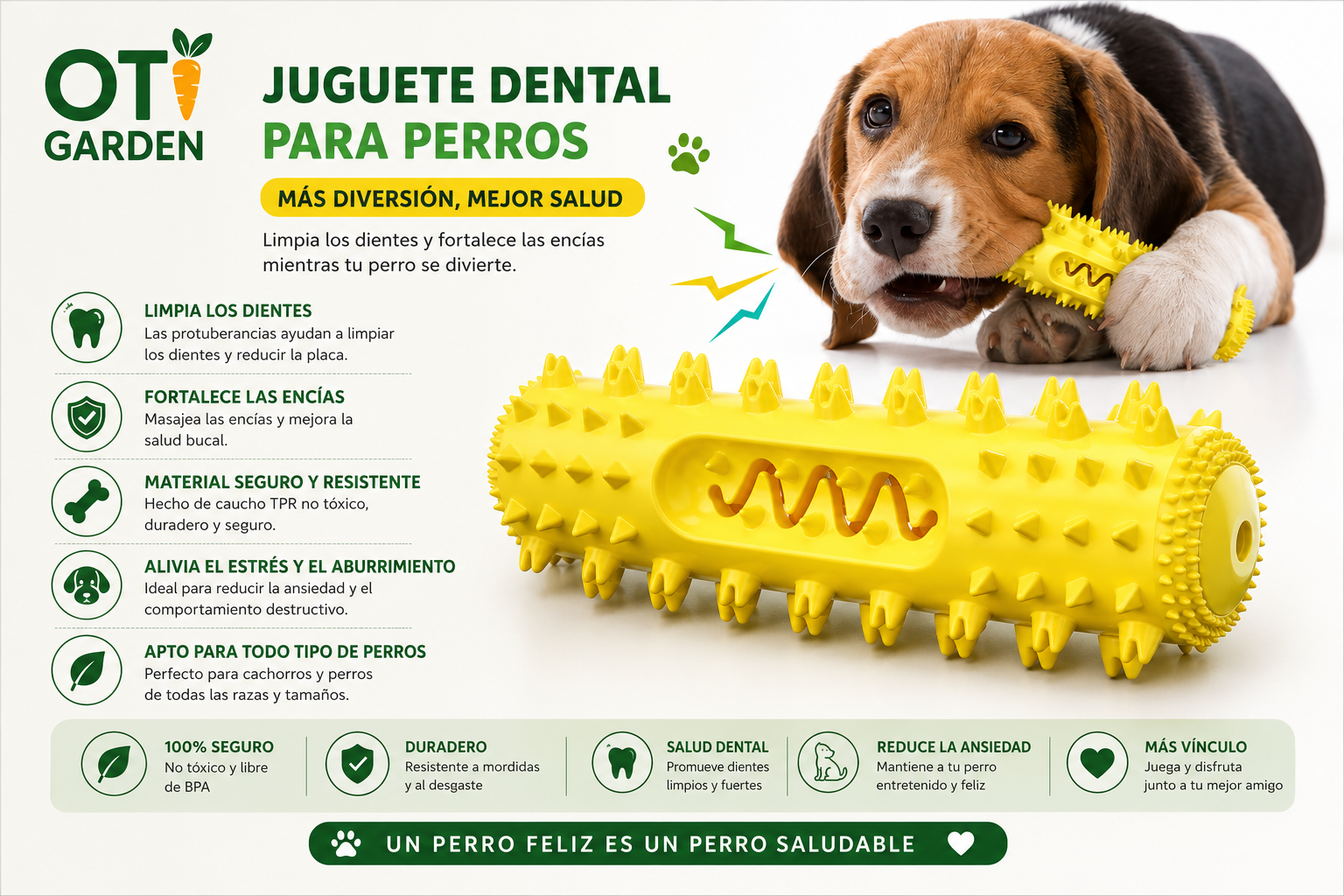 DentalChew™ – Juguete dental para perros